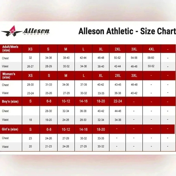 Alleson Sliding Shorts Womans Softball Red Style# DASLPW XL or 2 XL - Picture 8 of 8